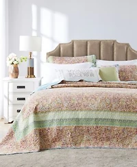 Greenland Home Fashions Palisades Cotton Polyester Modern Bedspread Set