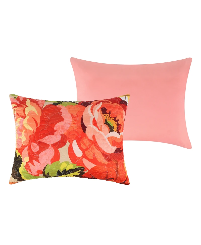 Greenland Home Fashions Senna Floral Boho 3 Piece Quilt Set, King/California King