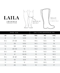 Journee Signature Women's Laila Block Heel Knee High Dress Boots