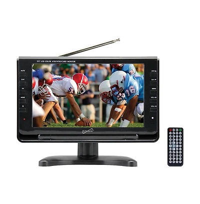 9 inch Portable Widescreen Lcd Tv with Tuner - SC499