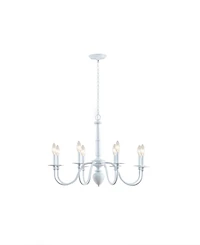Martha Stewart Amelia 8-Light Traditional Metal Chandelier