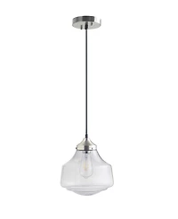 Hampton Hill Elm Single Bell-Shaped Pendant Lamp