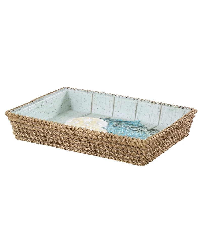Avanti Beachcomber Seashells Resin Soap Dish
