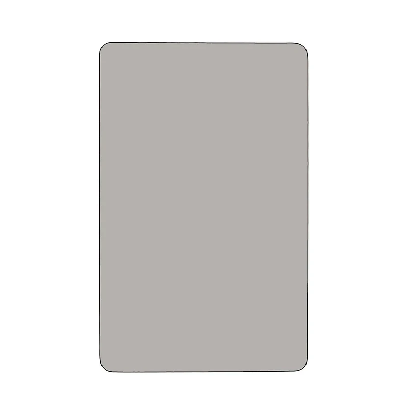 Emma+Oliver Mobile 30X72 Rectangle Hp Laminate Adjustable Activity Table