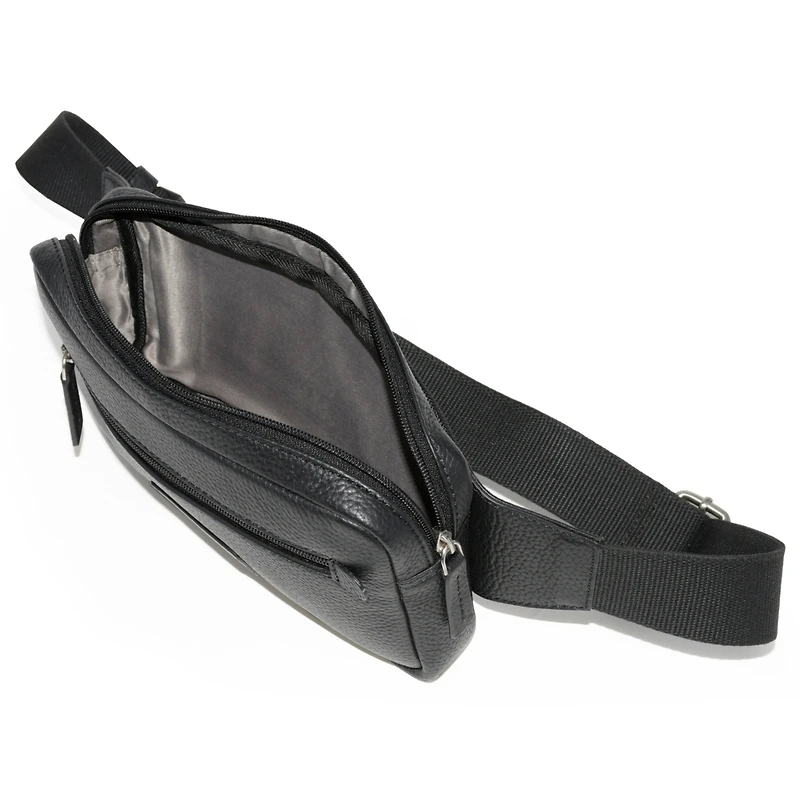 Club Rochelier Unisex Leather Belt Bag