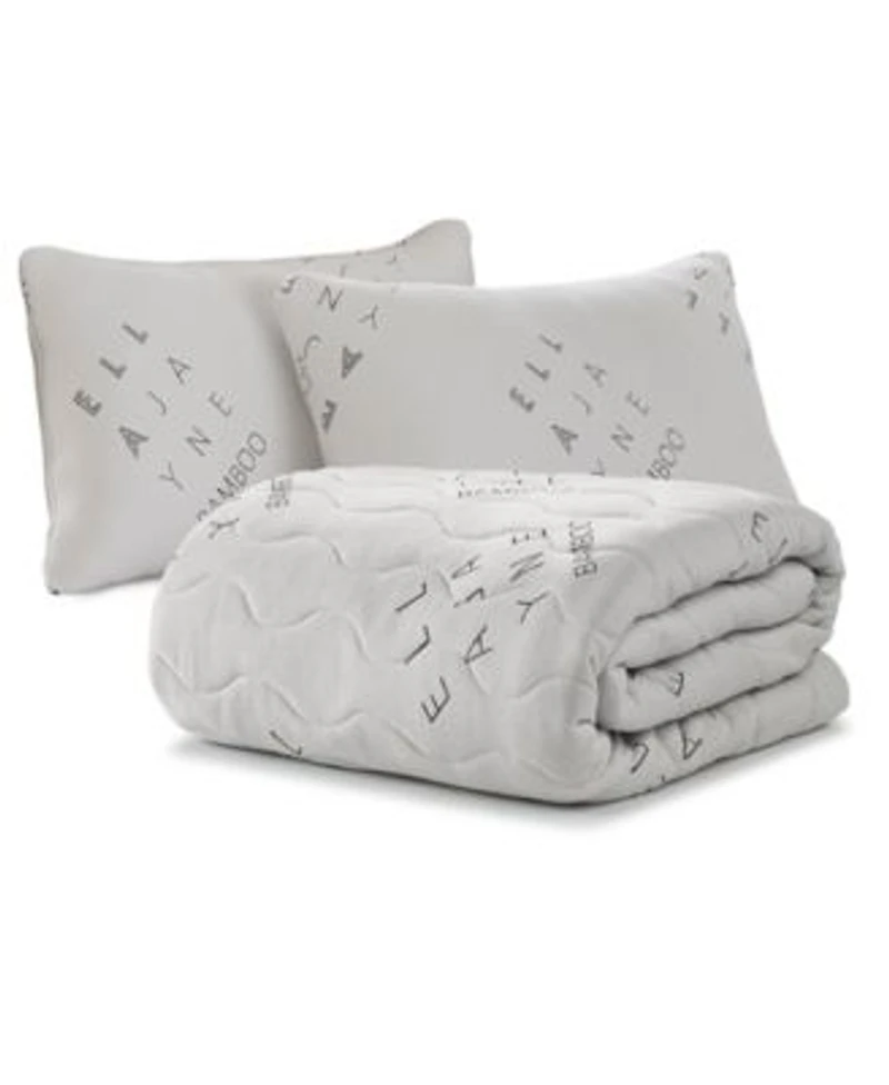 Ella Jayne Viscose From Bamboo Pillow Topper Bedding Bundle