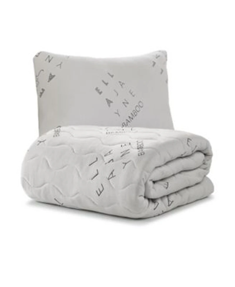 Ella Jayne Viscose From Bamboo Pillow Topper Bedding Bundle