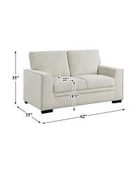White Label Dickinson 62" Love Seat