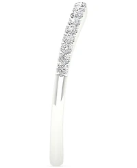 Diamond Wedding Band (1/5 ct. t.w.) in 14k White Gold