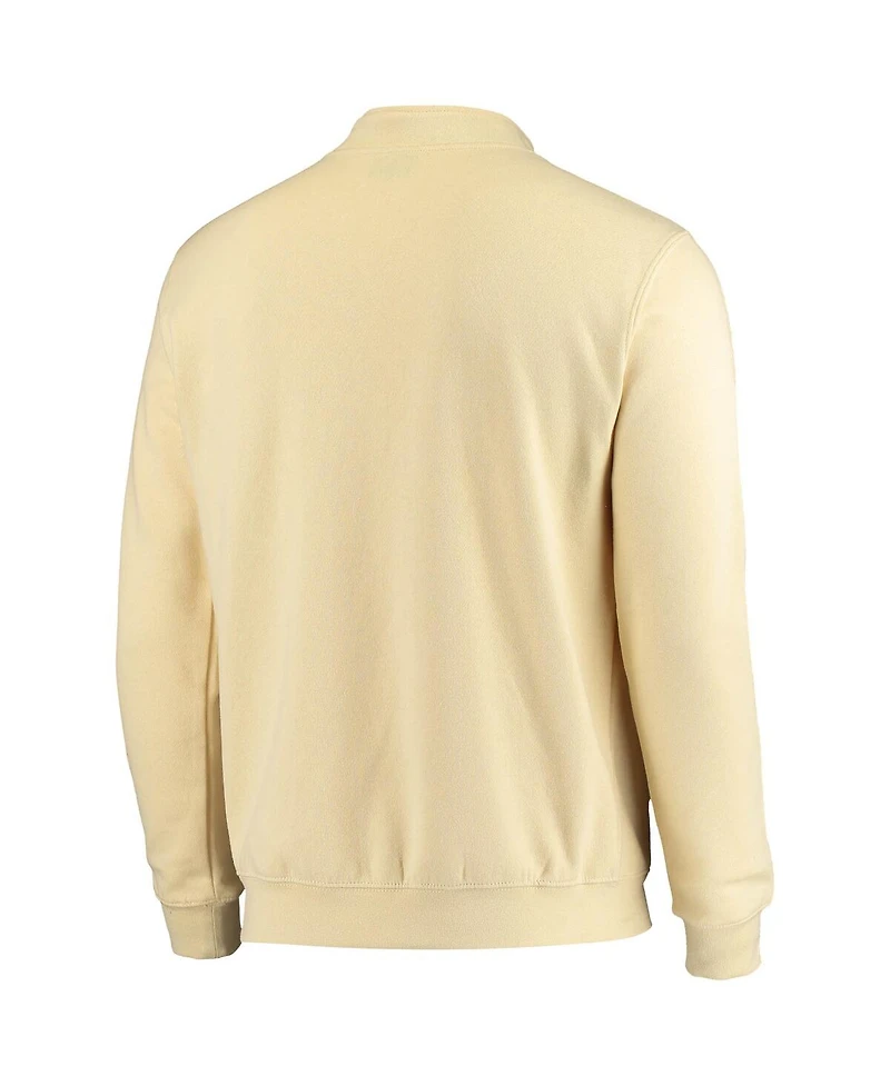 Men's Colosseum Notre Dame Fighting Irish Tortugas Logo Quarter-Zip Jacket