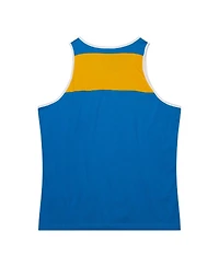 Men's Mitchell & Ness Royal, Gold Los Angeles Rams Gridiron Classics Heritage Colorblock Tank Top