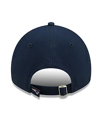 Women's New Era Navy New England Patriots Formed 9TWENTY Adjustable Hat