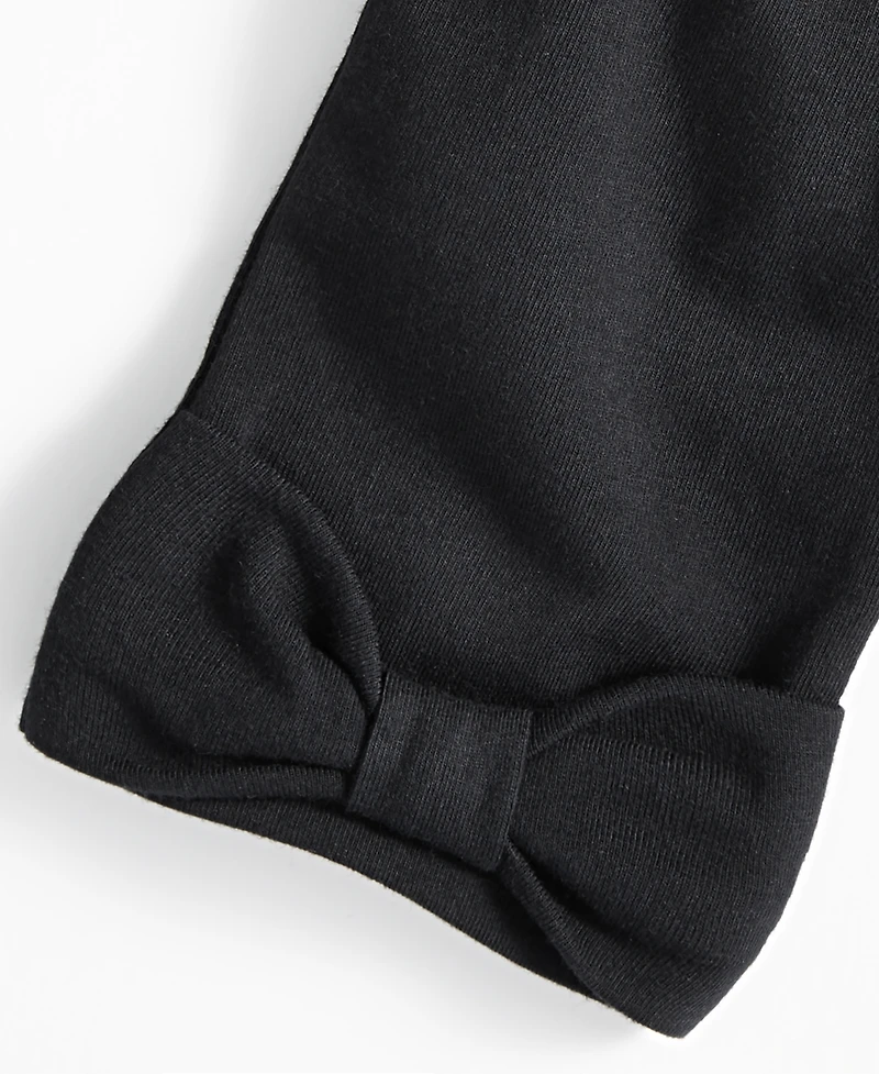 Baby Girls Bow Hem Leggings, Exclusively at Macy's