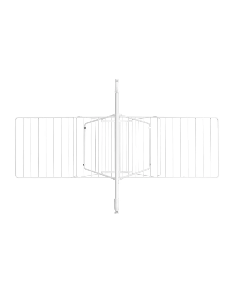 Hang on Clothes Drying Rack with Garment Rail, 82', 25 Meters