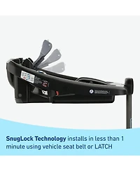 Graco SnugRide Dlx Baby Car Seat Featuring Load Leg Technology