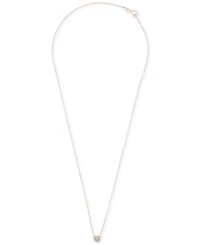 Diamond Heart Pendant Necklace (1/4 ct. t.w.) 14k Gold, 16" + 2" extender