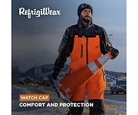 RefrigiWear Men's Wool Blend Watch Cap - Moisture Wicking Cold Weather Beanie
