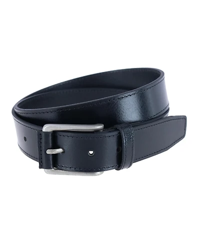 Trafalgar Men's Wyatt 35mm Genuine Leather Casual Jean Belt