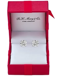 Diamond Stud Earrings (2 ct. t.w.) in 14k White or Yellow Gold