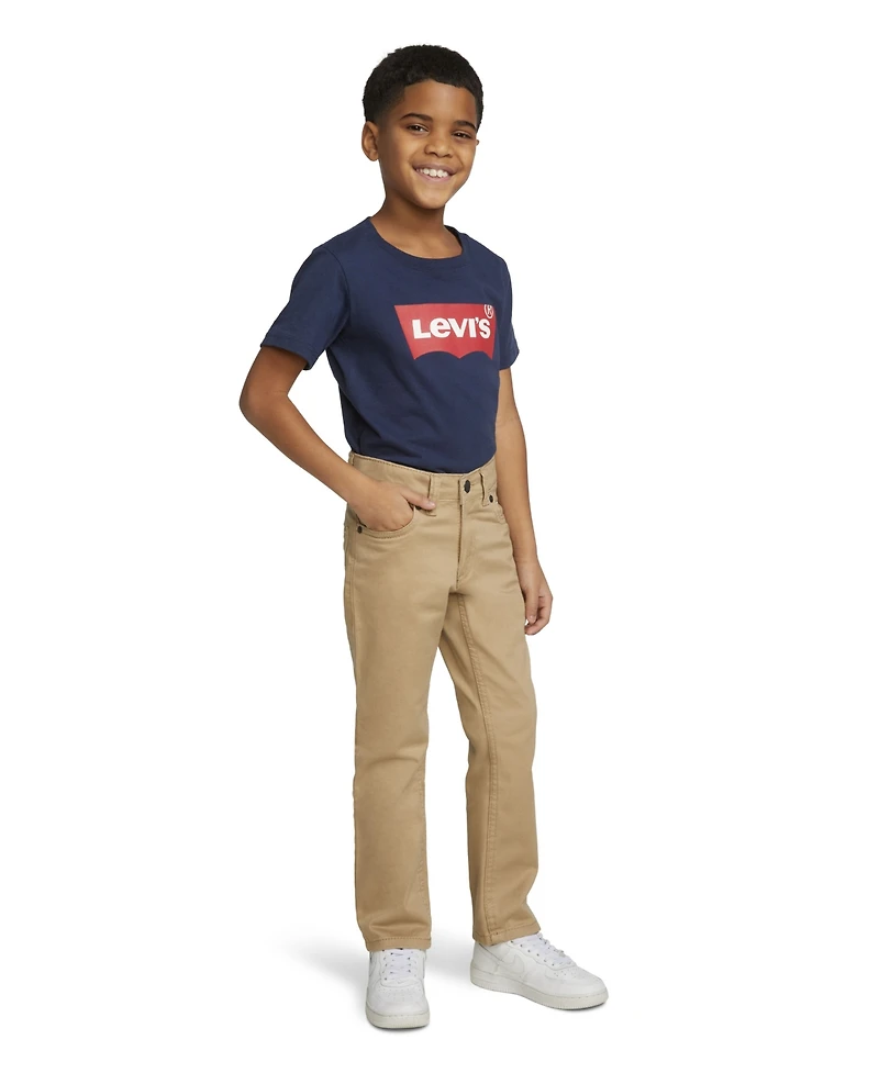 Levi's Little Boys 511 Slim Fit Five-Pocket Sueded Pants