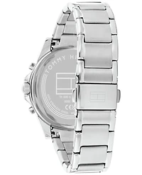 Tommy Hilfiger Women's Multifunction Silver-Tone Stainless Steel Watch 38mm