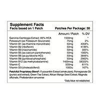 PatchAid Metabolism Plus with Garcinia Cambogia Patch by (30-Day Supply)