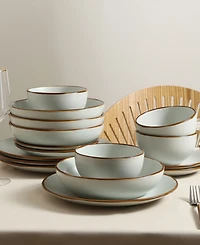 Stone Lain Brasa 16 Pc. Dinnerware Set, Service for 4