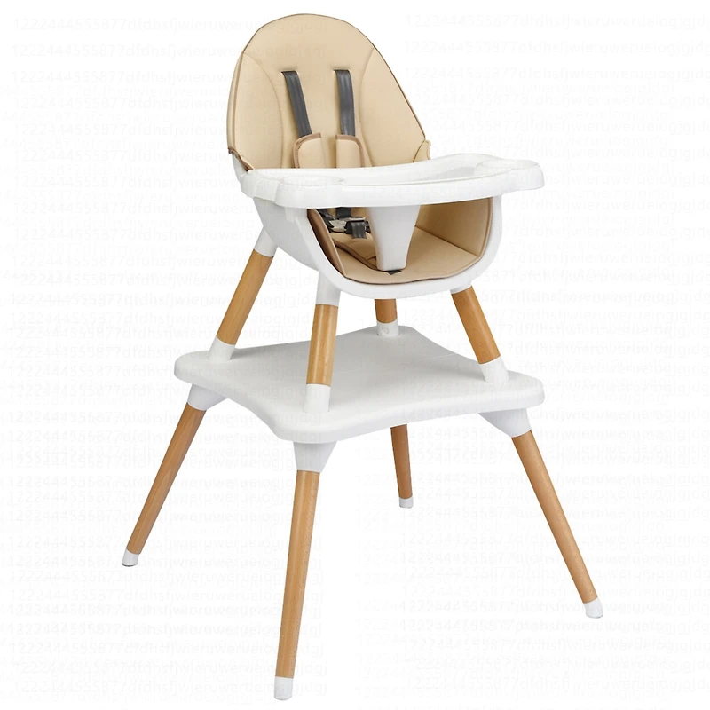 Costway Toddler 6 1 High Chair Convertible Highchair with 5-Point Harness
