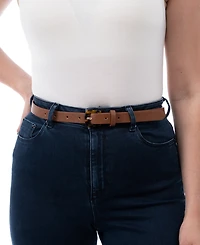 Giani Bernini Women's 2-Pk. Solid & Braided Belt Set