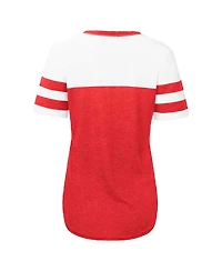 Women's Touch Red, White St. Louis Cardinals Setter T-shirt