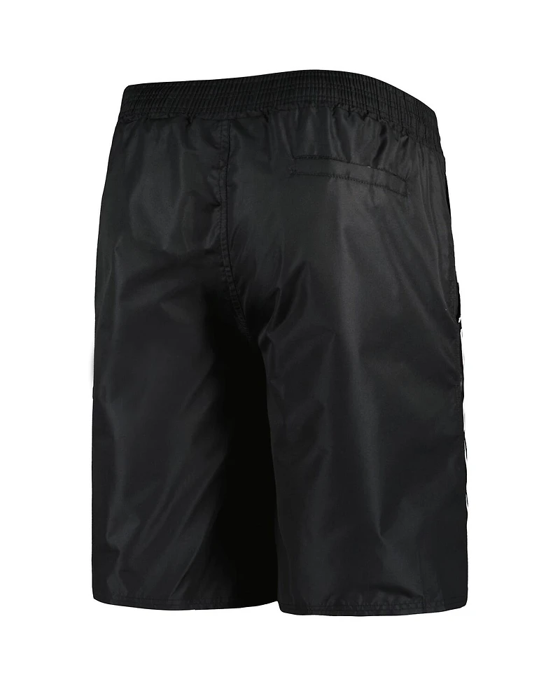 Men's G-iii Sports by Carl Banks Black Brooklyn Nets Sea Wind Swim Trunks