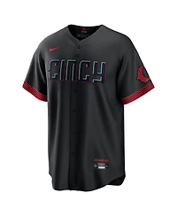 Men's Nike Black Cincinnati Reds Joe Morgan 2023 City Connect Replica Player Jersey