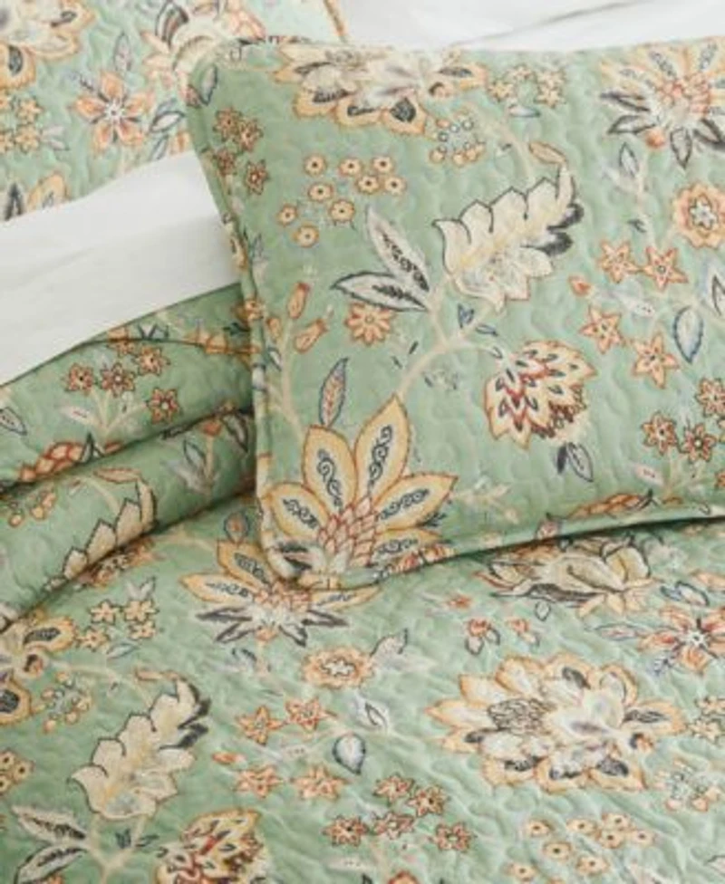 Southshore Fine Linens Jacobean Willow Oversized Quilt Sets