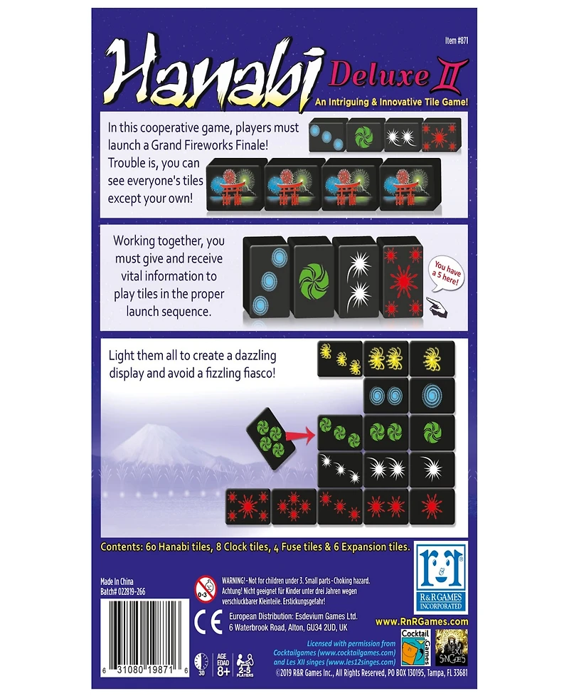 R&R Games Hanabi Deluxe Ii