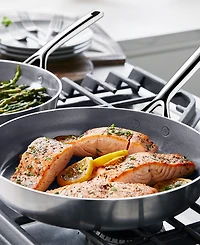 GreenPan GP5 Stainless Steel Healthy Ceramic Nonstick 2-Piece Fry pan Set, 10" and 12"