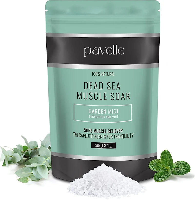 Pavelle Dead Sea Muscle Soak, Bath Sea Salt