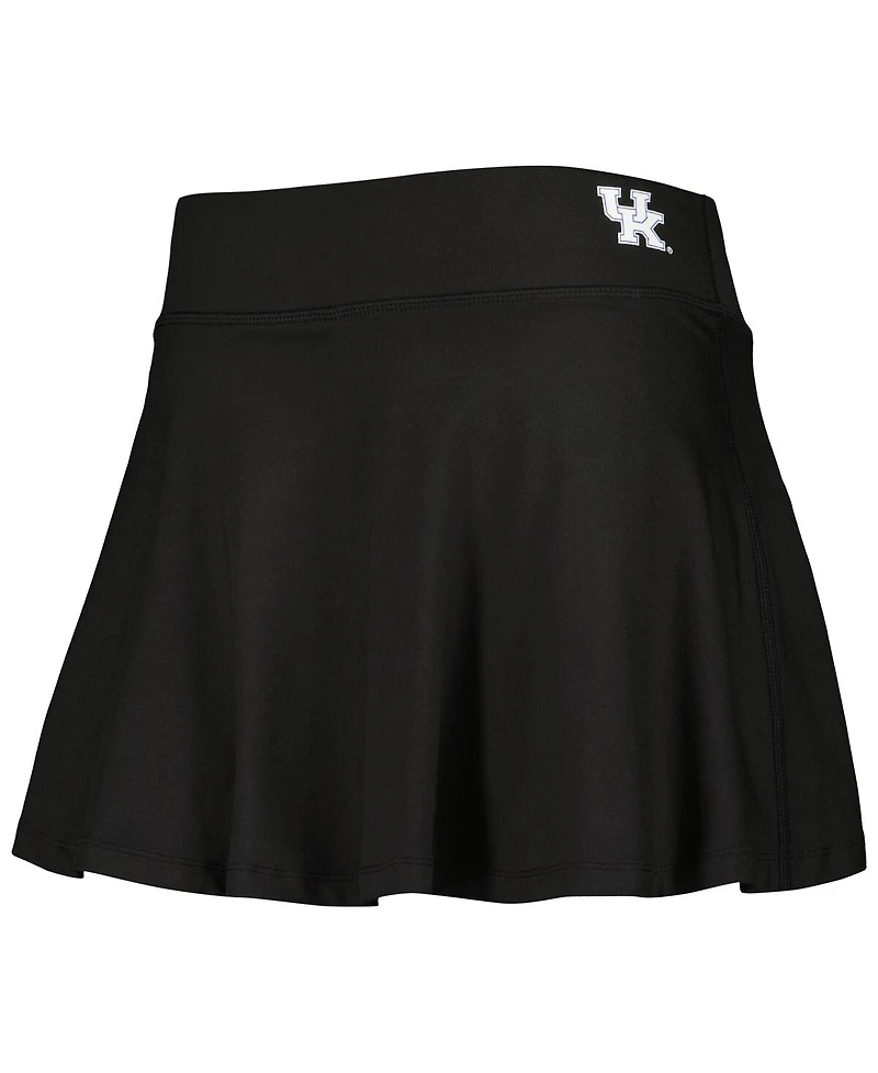 Women's ZooZatz Black Kentucky Wildcats Flowy Skort