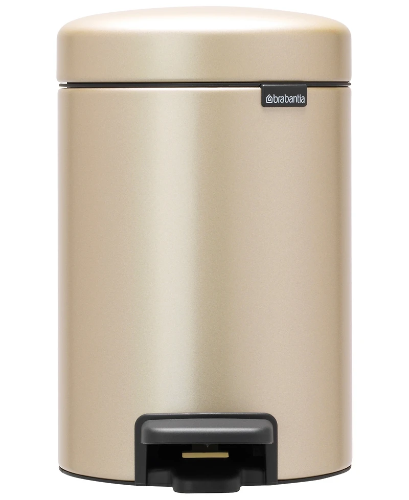 New Icon Step on Trash Can, 0.8 Gallon, 3 Liter