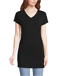 Lands' End Petite Lightweight Jersey Extra Long Tunic