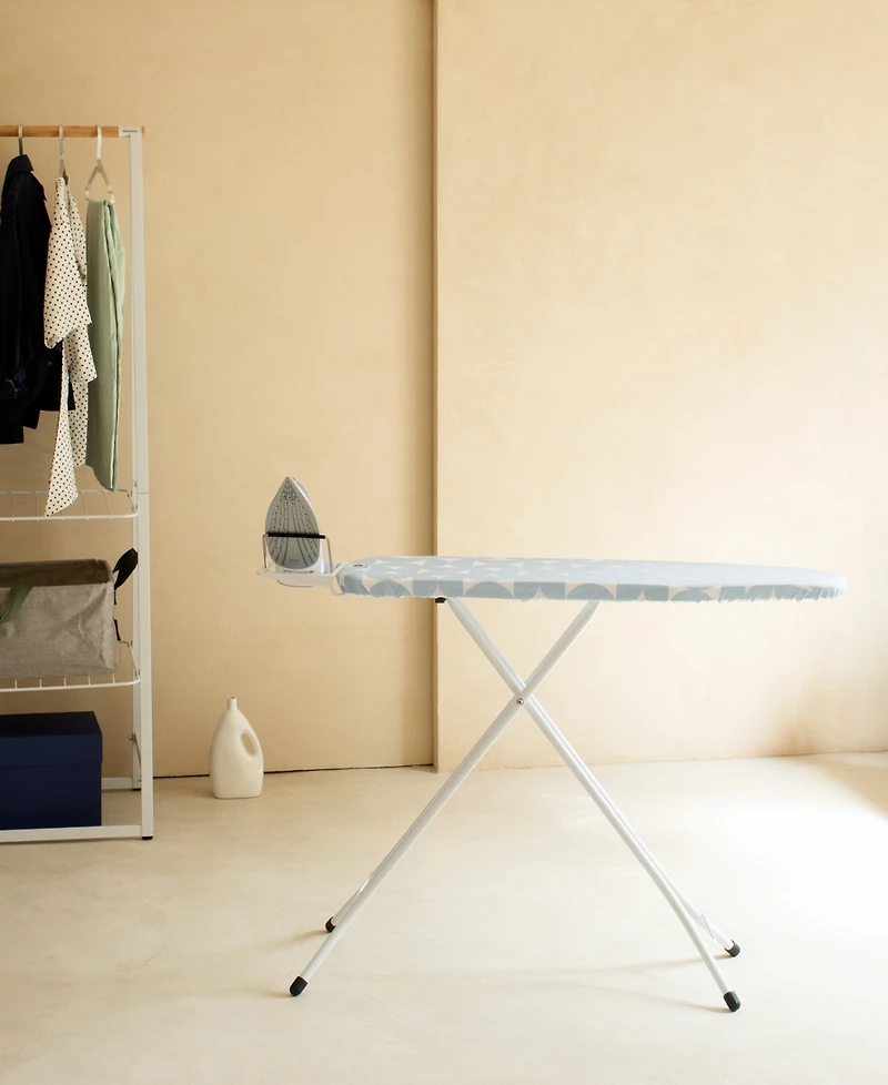 Ironing Board A, 43 x 12" 110 x 30 Centimeter with Steam Iron Rest, 0.9" 22 Millimeter and Frame