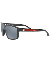 Prada Linea Rossa Men's Polarized Sunglasses, Ps 02XS