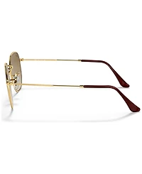 Ray-Ban Unisex Sunglasses, RB3548N Hexagonal Flat Lenses