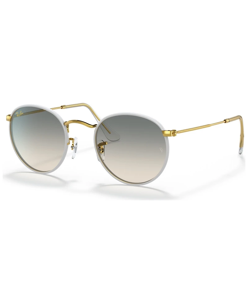 Ray-Ban Men's Sunglasses, Round Metal Full Color Legend