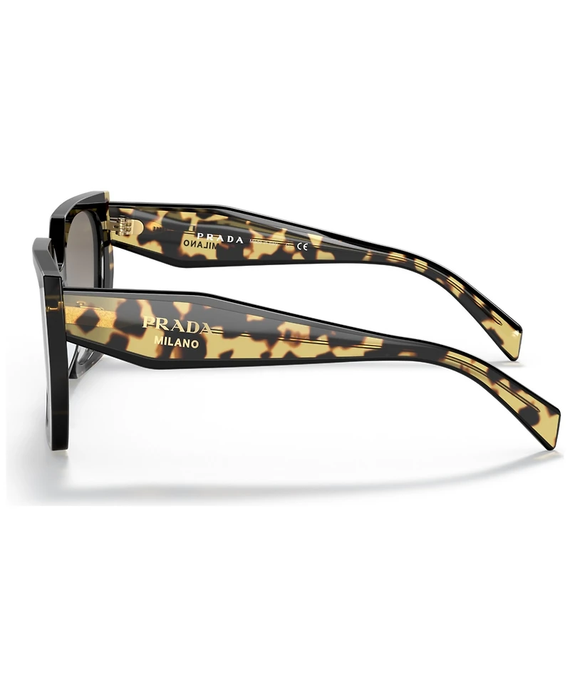 Prada Rectangular Women's Sunglasses, Pr 15WS