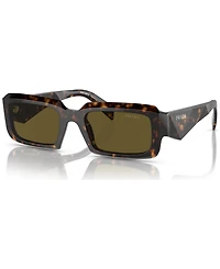 Prada Irregular Low Bridge Men's Sunglasses, Pr 27ZSF