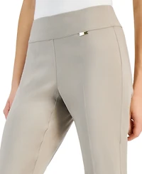 I.n.c. International Concepts Women's Tummy-Control Pull-On Capri Pants, Created for Macy's