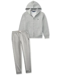 Polo Ralph Lauren Big Boys Cotton Fleece Zip Up Hoodie