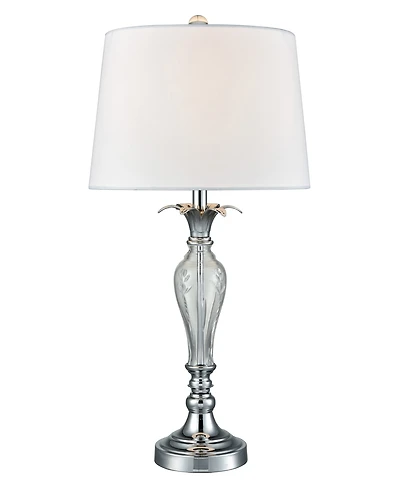 Dale Tiffany Charlotte Lead Crystal Table Lamp