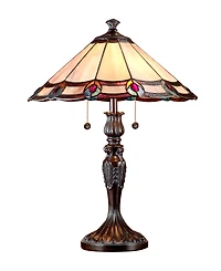 Dale Tiffany Aldridge Peacock Table Lamp