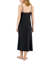 I.n.c. International Concepts Women's Lace-Trim Satin Nightgown, Created for Macy's